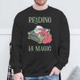 Reading Is Magic Book Reader Sweatshirt Gifts for Old Men Reading Is Magic Book Reader Sweatshirt Gifts for Old Men