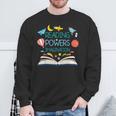 Reading Powers Imagination Books Bibliophile Teacher Men Women Kids Sweatshirt Gifts for Old Men Reading Powers Imagination Books Bibliophile Teacher Men Women Kids Sweatshirt Gifts for Old Men