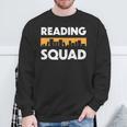 Reading Squad Book Lover And Reading Teacher For Men Women Kids Sweatshirt Gifts for Old Men Reading Squad Book Lover And Reading Teacher For Men Women Kids Sweatshirt Gifts for Old Men