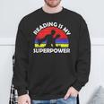 Reading Is My Superpower Design Book Design Book Lovers Sweatshirt Gifts for Old Men Reading Is My Superpower Design Book Design Book Lovers Sweatshirt Gifts for Old Men