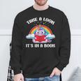 Reading Unicorn Take A Look It's In A Book Retro Rainbow Sweatshirt Gifts for Old Men Reading Unicorn Take A Look It's In A Book Retro Rainbow Sweatshirt Gifts for Old Men