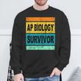 Retro AP Biology Shirt AP Biology Survivor Prep Book Study Sweatshirt Gifts for Old Men Retro AP Biology Shirt AP Biology Survivor Prep Book Study Sweatshirt Gifts for Old Men