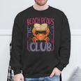 Retro Beach Reads Club Crab Summer Vacation Book Girl Hawaii Sweatshirt Gifts for Old Men Retro Beach Reads Club Crab Summer Vacation Book Girl Hawaii Sweatshirt Gifts for Old Men