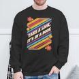 Retro Style Take a Look It's In a Book Sweatshirt Gifts for Old Men Retro Style Take a Look It's In a Book Sweatshirt Gifts for Old Men