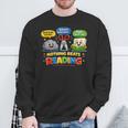 Rock Paper Scissors Nothing Beats Reading Book Lovers Sweatshirt Gifts for Old Men