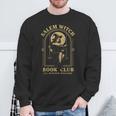 Salem Witch Book Club Bookish Halloween Full Moon Reader Sweatshirt Gifts for Old Men Salem Witch Book Club Bookish Halloween Full Moon Reader Sweatshirt Gifts for Old Men