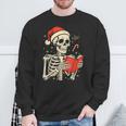 Skeleton Reading Book Christmas Teacher Librarian Book Lover Sweatshirt Gifts for Old Men Skeleton Reading Book Christmas Teacher Librarian Book Lover Sweatshirt Gifts for Old Men