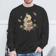 Skull Roses And Butterfly Book Death By TBR Bookish Sweatshirt Gifts for Old Men Skull Roses And Butterfly Book Death By TBR Bookish Sweatshirt Gifts for Old Men