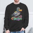 Smart Pigeon Sitting On Book Stack Sweatshirt Gifts for Old Men Smart Pigeon Sitting On Book Stack Sweatshirt Gifts for Old Men