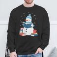 Snowman Reading Book Lover Librarian Reading Sweatshirt Gifts for Old Men Snowman Reading Book Lover Librarian Reading Sweatshirt Gifts for Old Men