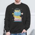 Space Cat Reading Book And Tea Space Cat For Men Women Kids Sweatshirt Gifts for Old Men Space Cat Reading Book And Tea Space Cat For Men Women Kids Sweatshirt Gifts for Old Men
