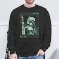 Star Wars The Book Of Boba Fett Outlaw Box Up Sweatshirt Gifts for Old Men