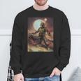 Star Wars The Book Of Boba Fett Portrait Sweatshirt Gifts for Old Men Star Wars The Book Of Boba Fett Portrait Sweatshirt Gifts for Old Men
