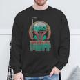 Star Wars The Book Of Boba Fett Vintage Helmet Logo V-2 Sweatshirt Gifts for Old Men