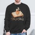 Stories Tea And Tales Still Read Childrens Books Reader Sweatshirt Gifts for Old Men
