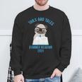 Tails And Tales Summer Reading 2021 Pug Dog Book Lovers Men Women Sweatshirt Gifts for Old Men