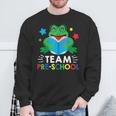 Team Pre-School Reading Frog Back To School Book Lover Sweatshirt Gifts for Old Men Team Pre-School Reading Frog Back To School Book Lover Sweatshirt Gifts for Old Men
