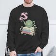 Teapot Dragon Books RPG Cozy Gamer Fantasy Tea Lover Sweatshirt Gifts for Old Men Teapot Dragon Books RPG Cozy Gamer Fantasy Tea Lover Sweatshirt Gifts for Old Men