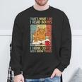 That's What I Do Read Books I Drink Coffee And I Know Things Sweatshirt Gifts for Old Men That's What I Do Read Books I Drink Coffee And I Know Things Sweatshirt Gifts for Old Men