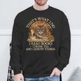 That’s What I Do I Read Books Reading Bookworm Reader Sweatshirt Gifts for Old Men