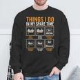 Things I Do In My Spare Time Kids Men Women Book Writer Sweatshirt Gifts for Old Men Things I Do In My Spare Time Kids Men Women Book Writer Sweatshirt Gifts for Old Men