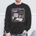 Tired Moms Book-Club Coffee Chaos Chapters Mom Sweatshirt Gifts for Old Men