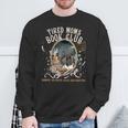 Tired Moms Book Club Coffee Mama Mommy Mother's Day Mom Life Sweatshirt Gifts for Old Men