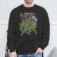 TMNT Comic Book Cover Group Shot Sweatshirt Gifts for Old Men TMNT Comic Book Cover Group Shot Sweatshirt Gifts for Old Men