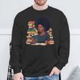 History Month Afro Women Girls Book Lover Librarian Sweatshirt Gifts for Old Men History Month Afro Women Girls Book Lover Librarian Sweatshirt Gifts for Old Men