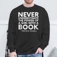 Never Underestimate The Power Of A Girl With A Book RGB Sweatshirt Gifts for Old Men Never Underestimate The Power Of A Girl With A Book RGB Sweatshirt Gifts for Old Men