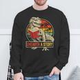 Unearth a Story Dinosaur Reading Book DinoRex Summer 2026 Sweatshirt Gifts for Old Men Unearth a Story Dinosaur Reading Book DinoRex Summer 2026 Sweatshirt Gifts for Old Men