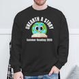 Unearth a Story Summer 2026 Reading Program Earth Read Book Sweatshirt Gifts for Old Men
