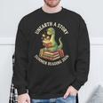 Unreath a Story Summer Library Reading 2026 Dinosaur Book Sweatshirt Gifts for Old Men Unreath a Story Summer Library Reading 2026 Dinosaur Book Sweatshirt Gifts for Old Men