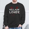 Villain For Book Lovers Reading Clothing Girls Pajamas Sweatshirt Gifts for Old Men