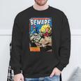 Vintage Horror Comic Book Cover Beware 10 Sweatshirt Gifts for Old Men
