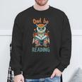Vintage Owl Be Reading Funny Owl Read Books Tee Book Lover Sweatshirt Gifts for Old Men Vintage Owl Be Reading Funny Owl Read Books Tee Book Lover Sweatshirt Gifts for Old Men