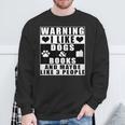 Warning I Like Dogs And Books And Maybe Like 3 People Sweatshirt Gifts for Old Men Warning I Like Dogs And Books And Maybe Like 3 People Sweatshirt Gifts for Old Men