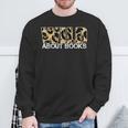 Wild About Books Leopard I Love Reading Book Lover Sweatshirt Gifts for Old Men Wild About Books Leopard I Love Reading Book Lover Sweatshirt Gifts for Old Men