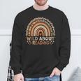 Wild About Reading Books Reader Lover Bookworm Library Day Sweatshirt Gifts for Old Men
