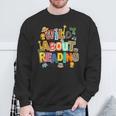 Wild About Reading Safari Animals Book Lover Teacher Student Sweatshirt Gifts for Old Men Wild About Reading Safari Animals Book Lover Teacher Student Sweatshirt Gifts for Old Men