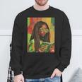 Women Reading Book Educated Black History Month Women Sweatshirt Gifts for Old Men Women Reading Book Educated Black History Month Women Sweatshirt Gifts for Old Men