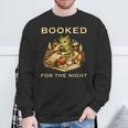 Women's Booked For The Night Dragon Book Reader Sweatshirt Gifts for Old Men