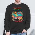 Women's Good Days Read Book Coffee Floral Reader Love Book Sweatshirt Gifts for Old Men