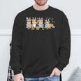 Women's Group Bunny Corgis Easter Reading Book Hunting Eggs Owner Sweatshirt Gifts for Old Men Women's Group Bunny Corgis Easter Reading Book Hunting Eggs Owner Sweatshirt Gifts for Old Men