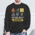 Women's Nothing Beats Reading Book Librarian Across America Kids Sweatshirt Gifts for Old Men