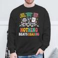 Women's Nothing Beats Reading Rock Paper Scissors Book Love Sweatshirt Gifts for Old Men Women's Nothing Beats Reading Rock Paper Scissors Book Love Sweatshirt Gifts for Old Men
