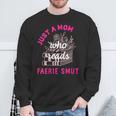 Women's Romantasy Merch For Moms Reads Fairy Smut Spicy Book Lover Sweatshirt Gifts for Old Men