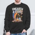 Women's Unearth A Story Rainbow Treasure Book Summer Reading 2026 Sweatshirt Gifts for Old Men Women's Unearth A Story Rainbow Treasure Book Summer Reading 2026 Sweatshirt Gifts for Old Men