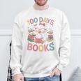 100 Days In The Books Goose Reading 100th Day Of School Sweatshirt Gifts for Old Men 100 Days In The Books Goose Reading 100th Day Of School Sweatshirt Gifts for Old Men