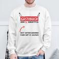 16th Birthday Boy Girl Party Guest Book Sweatshirt Gifts for Old Men